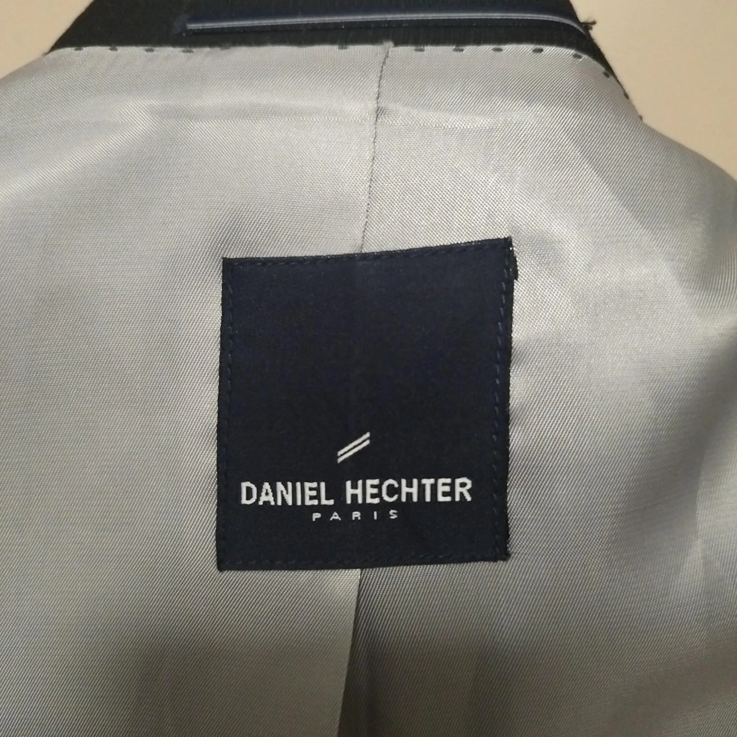 Sacou de costum Daniel Hatcher EU 48 | Bleumarin, Lână - Image 10