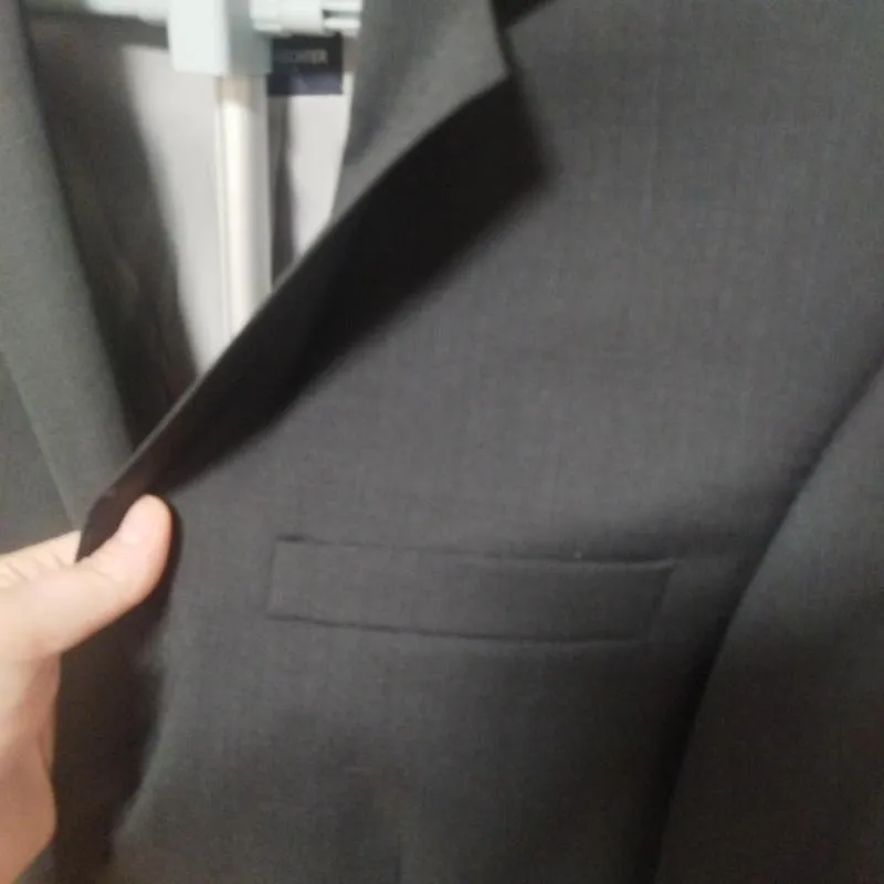 Sacou de costum Daniel Hatcher EU 48 | Bleumarin, Lână - Image 5