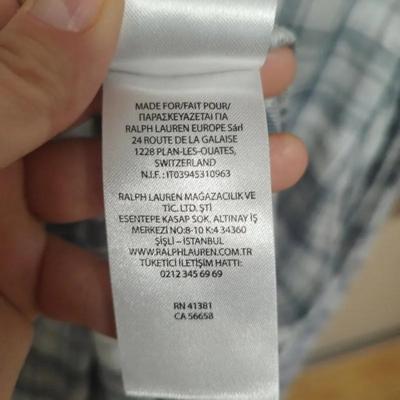 Cămașă cu carouri Lauren Ralph XXL | Khaki, Mânecă lungă - Image 5