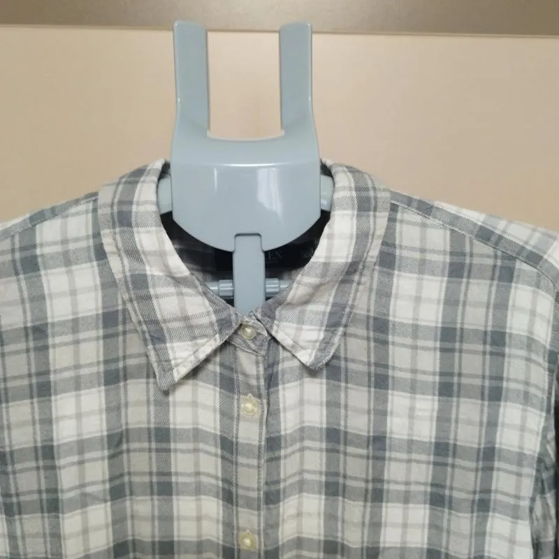 Cămașă cu carouri Lauren Ralph XXL | Khaki, Mânecă lungă - Image 11
