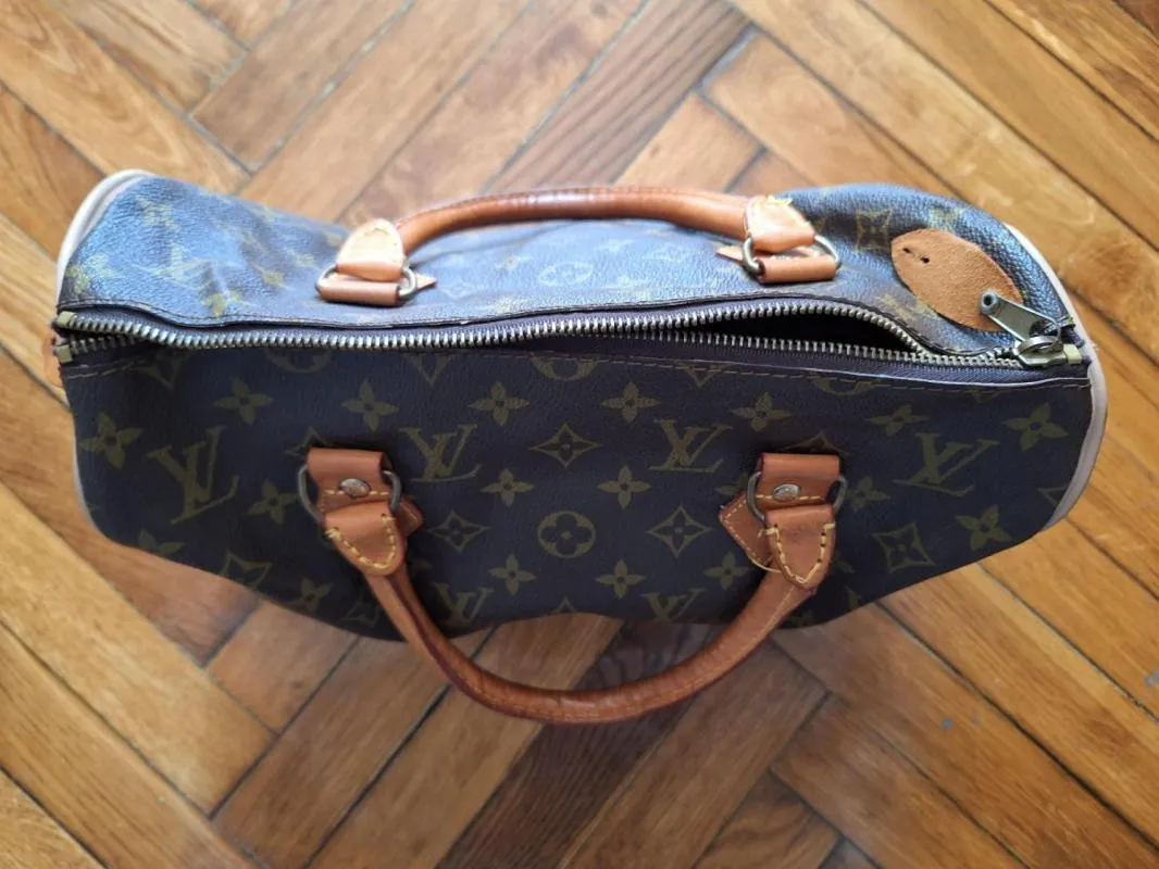 Geantă de mână Louis Vuitton | Caramel, Floral & Tropical, Piele ecologică - Image 3