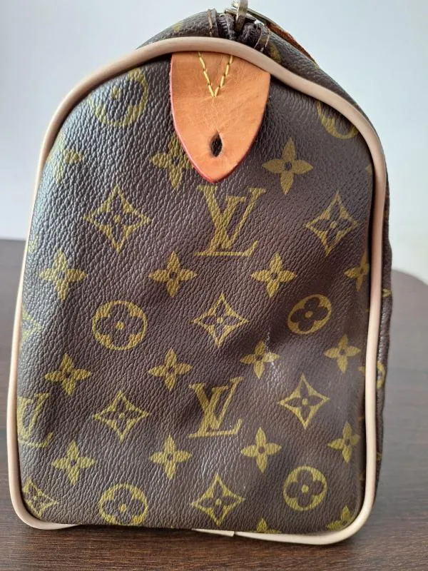 Geantă de mână Louis Vuitton | Caramel, Floral & Tropical, Piele ecologică - Image 4