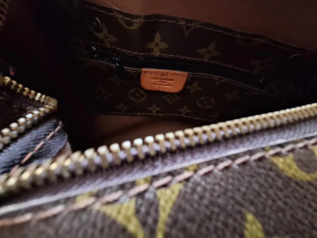 Geantă de mână Louis Vuitton | Caramel, Floral & Tropical, Piele ecologică - Image 6