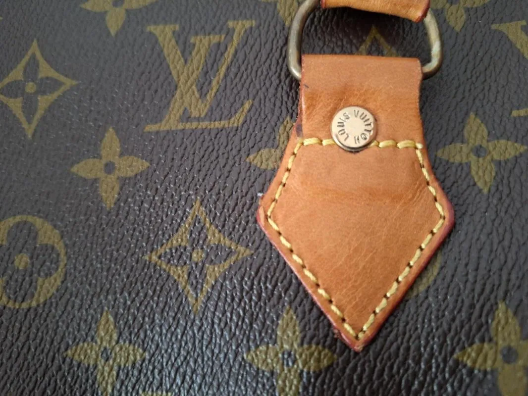 Geantă de mână Louis Vuitton | Caramel, Floral & Tropical, Piele ecologică - Image 8