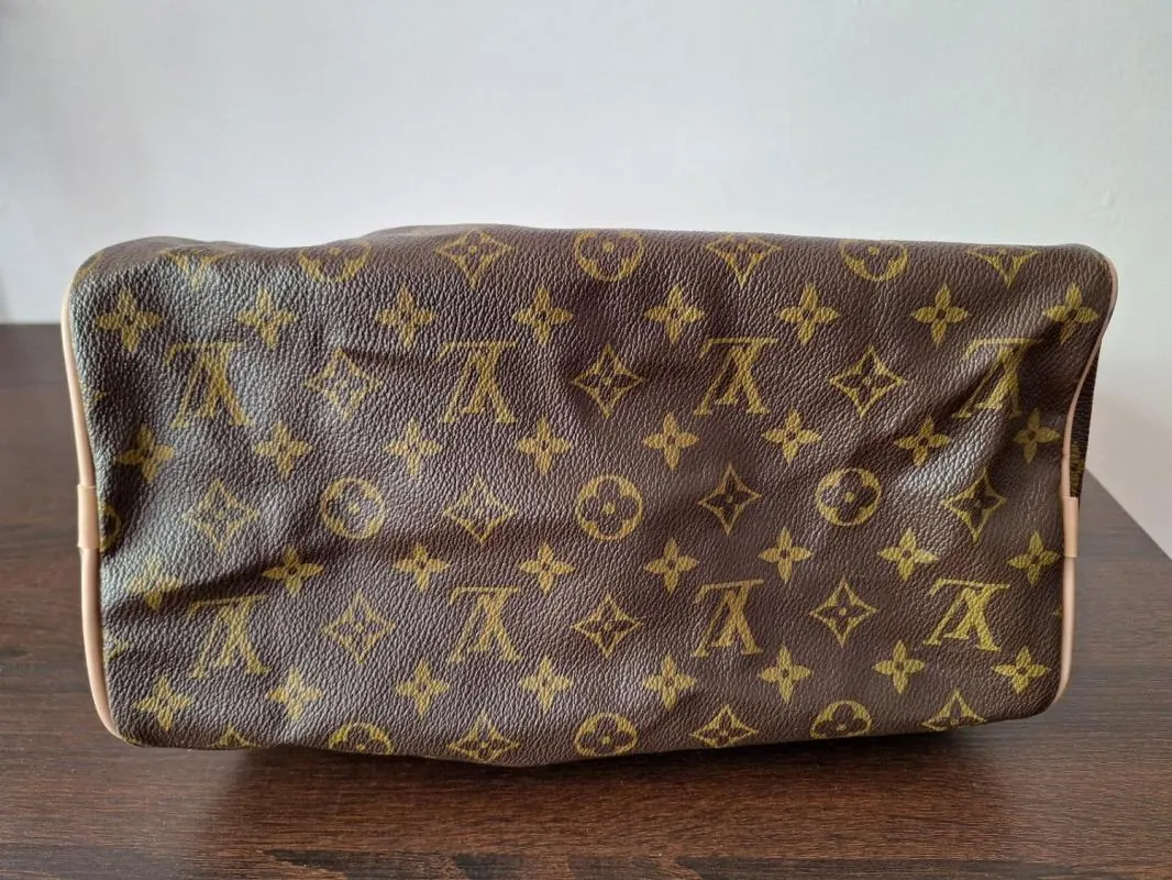 Geantă de mână Louis Vuitton | Caramel, Floral & Tropical, Piele ecologică - Image 9