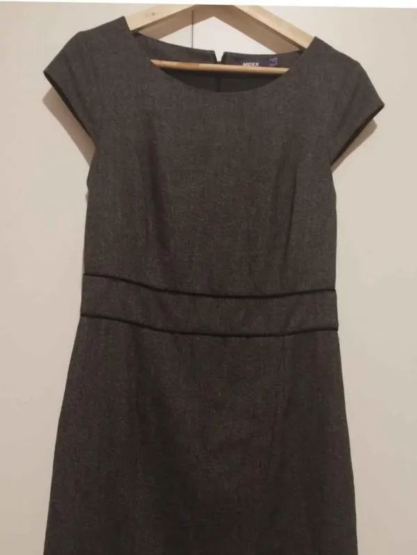 Rochie casual MEXX EU 42 | Gri, Midi - Image 2