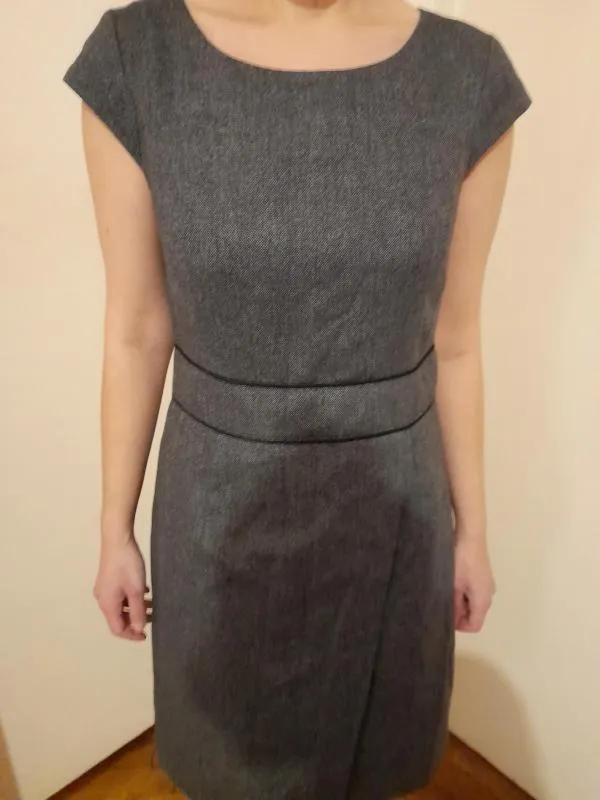 Rochie casual MEXX EU 42 | Gri, Midi - Image 4