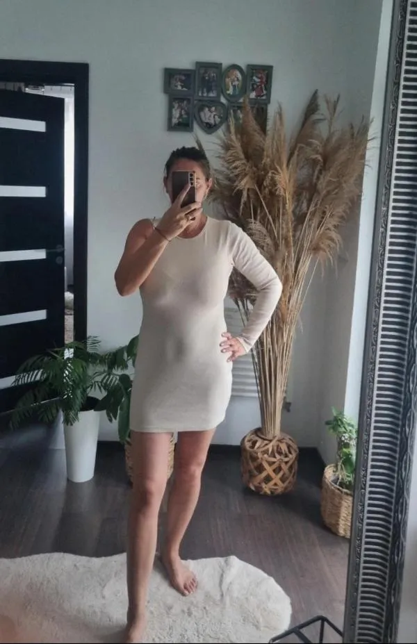 Rochie de vară Kaiia EU 36 | Bej, Mini - Image 3