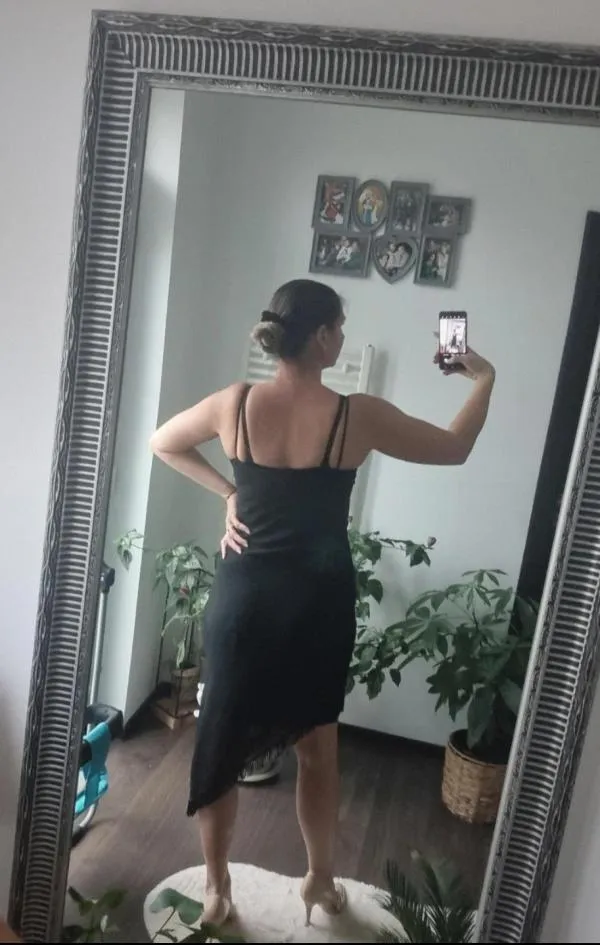Rochie de seară Clockhouse EU 36 | Negru, Midi - Image 4