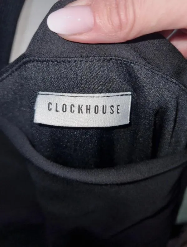 Rochie de seară Clockhouse EU 36 | Negru, Midi - Image 6