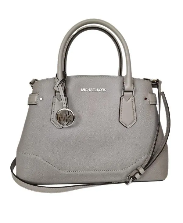Geantă de mână Michael Kors | Gri, Piele naturală