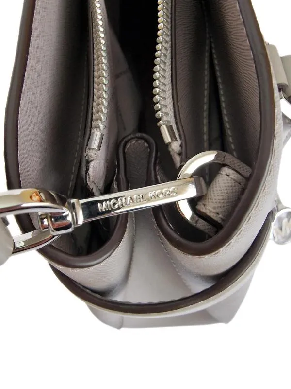 Geantă de mână Michael Kors | Gri, Piele naturală - Image 6