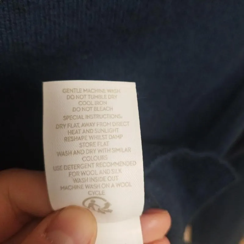 Pulover la baza gâtului Boden XS | Verde, Normal, Mânecă lungă, Regular fit, Cașmir - Image 7