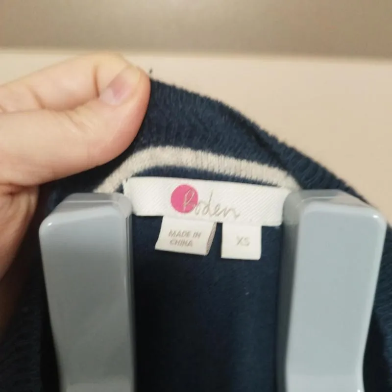 Pulover la baza gâtului Boden XS | Verde, Normal, Mânecă lungă, Regular fit, Cașmir - Image 4