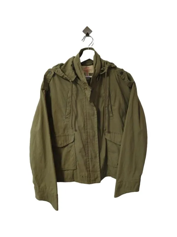 Jachetă Levi's S | Khaki, Cu glugă, Bumbac