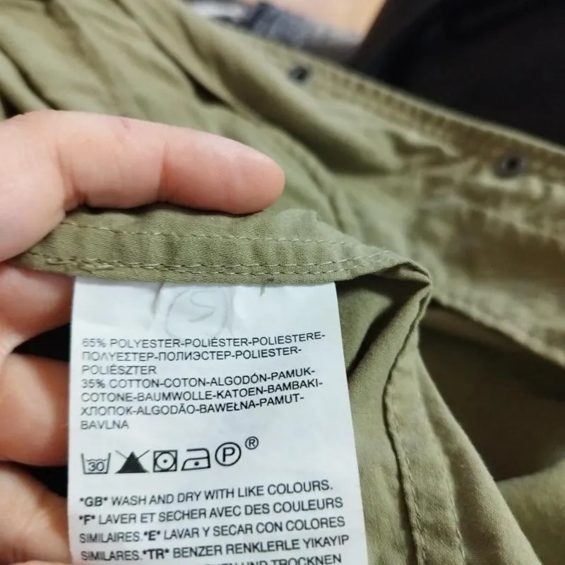 Jachetă Levi's S | Khaki, Cu glugă, Bumbac - Image 12