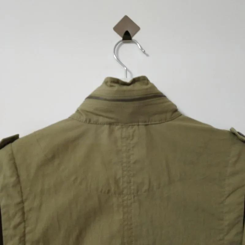 Jachetă Levi's S | Khaki, Cu glugă, Bumbac - Image 5