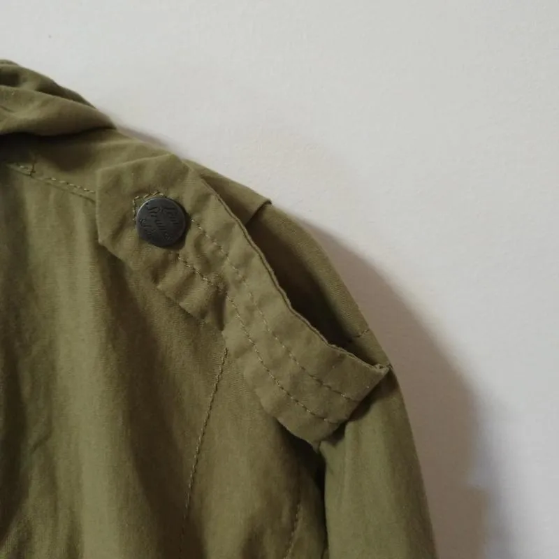 Jachetă Levi's S | Khaki, Cu glugă, Bumbac - Image 7
