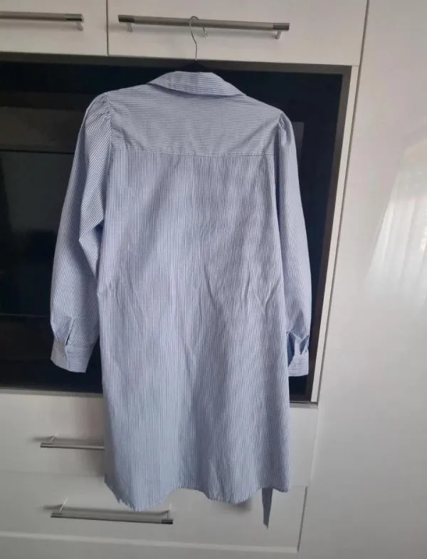 Cămașă Amisu EU 38 | Albastru, Normal, Mânecă lungă - Image 6