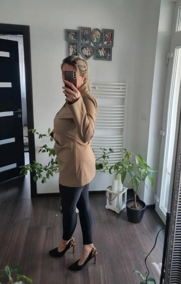 Bluză Zara EU 40 | Caramel, Normal, Mânecă lungă - Image 9