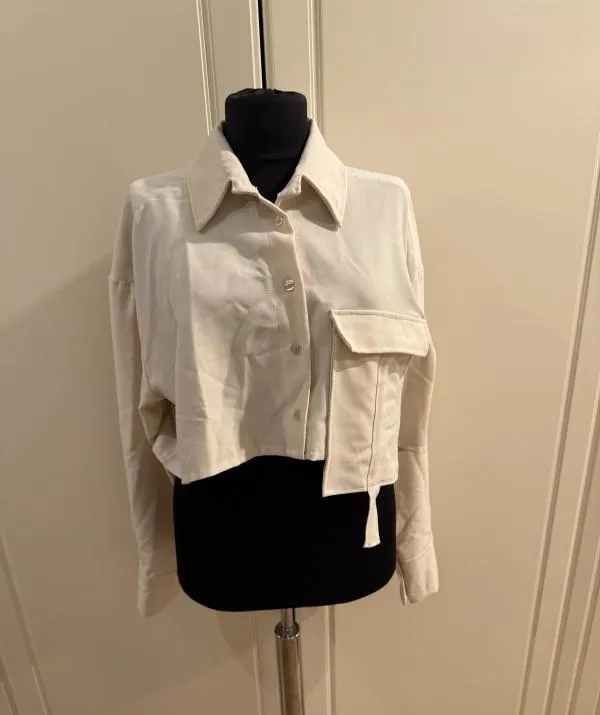 Costum cu sacou și pantaloni Made in Italy M | Bej - Image 2