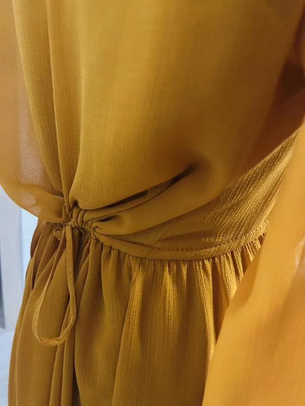 Rochie casual Reserved EU 40 | Portocaliu, Midi, Mânecă lungă - Image 5