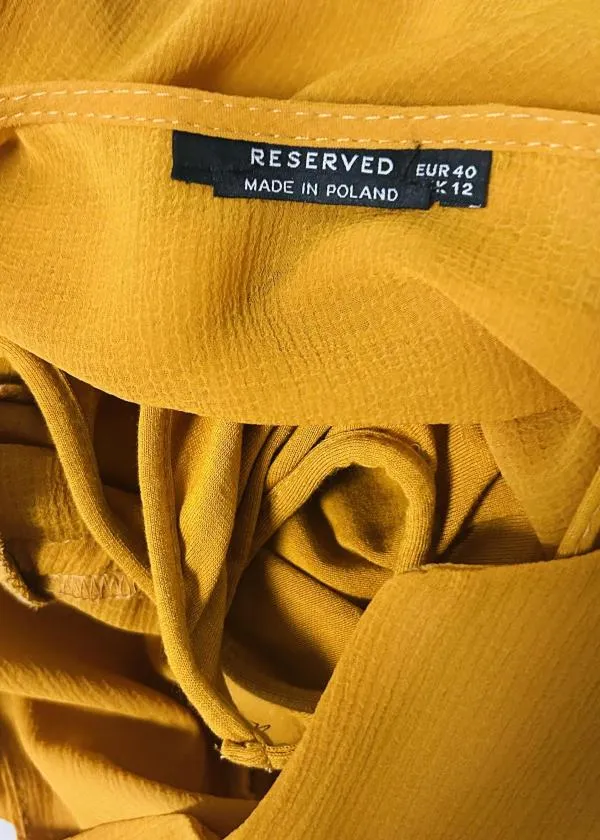 Rochie casual Reserved EU 40 | Portocaliu, Midi, Mânecă lungă - Image 8