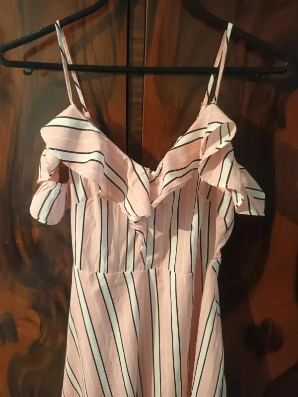 Rochie de vară Shein S | Roz, Mini, Bretele subțiri - Image 2
