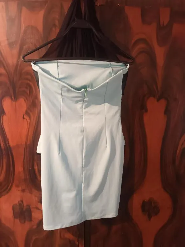 Rochie de seară Made in Italy S | Verde mentă, Mini - Image 5