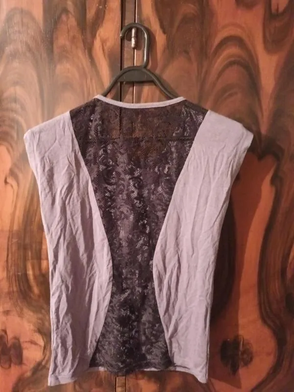 Tricou Made in Turkey M | Gri, Normal, Fără mâneci - Image 2