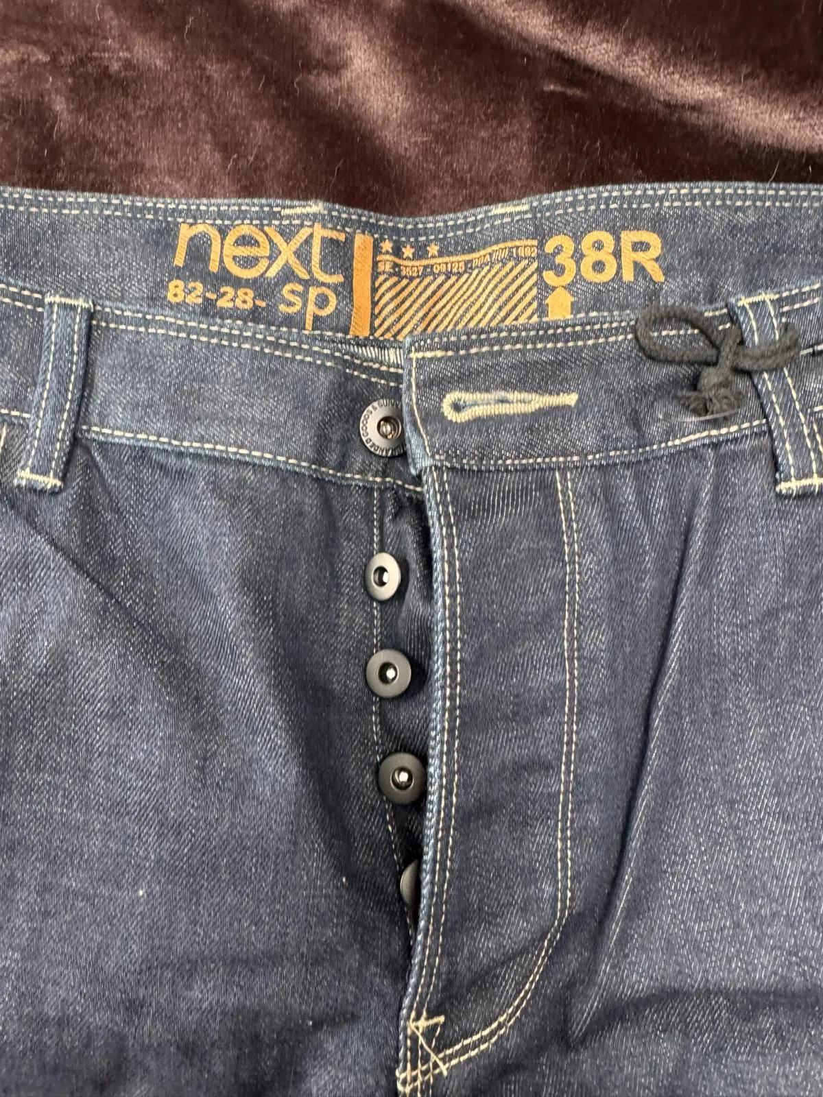 Blugi Next XL | Albastru, Straight (Drepți) fit, Bumbac - Image 3
