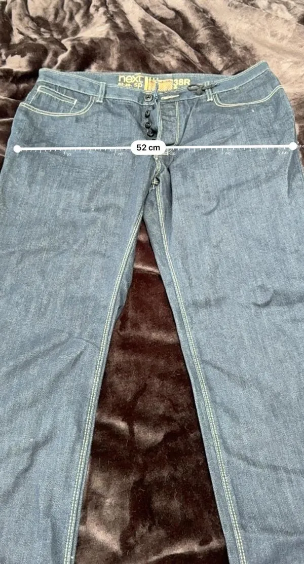 Blugi Next XL | Albastru, Straight (Drepți) fit, Bumbac - Image 8