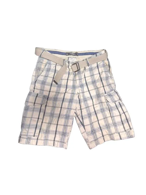 Pantaloni H&M L | Bej, Regular (Standard) fit, Cargo, Carouri, Bumbac