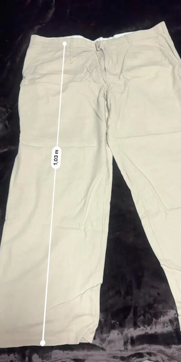 Pantaloni House of Art XL | Bej, Relaxed fit, Chino, In - Image 6