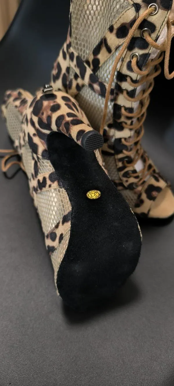 Pantofi de dans EU 34 | Maro, Animal print - Image 3