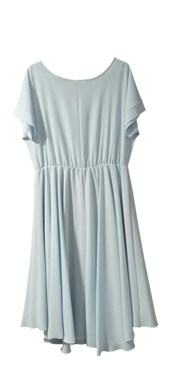 Rochie de ocazie Starshiners EU 44 | Bleu, Maxi, Mânecă scurtă, Broderie, Poliester - Image 4