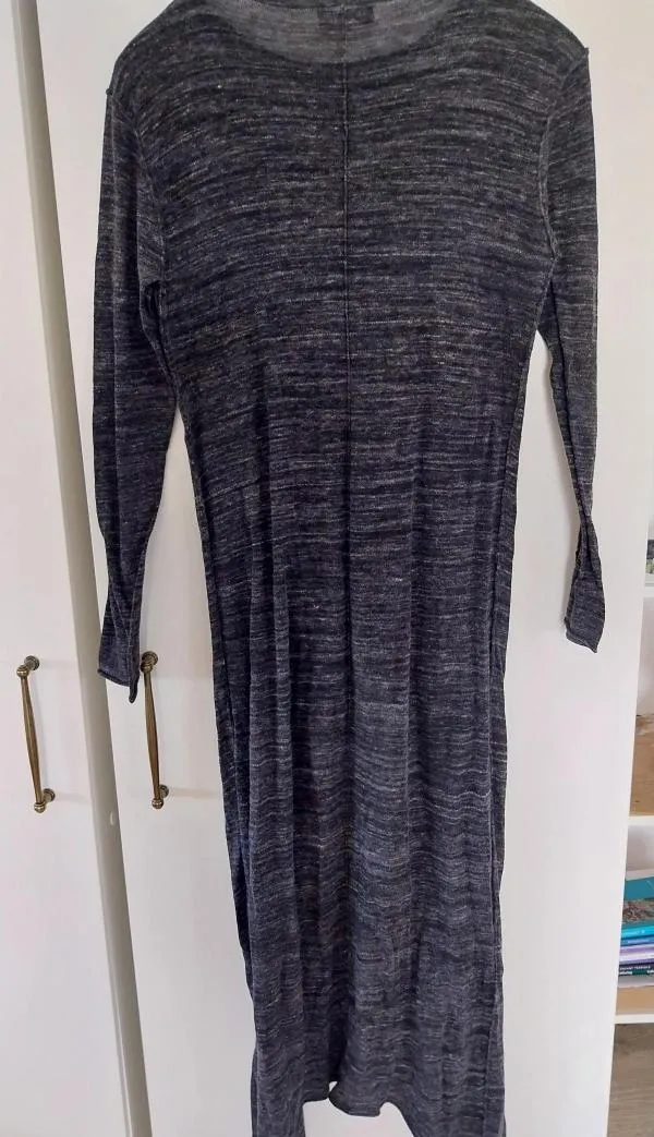 Tunică Zara EU 38 | Gri, Normal, Mânecă lungă, Design asimetric - Image 5
