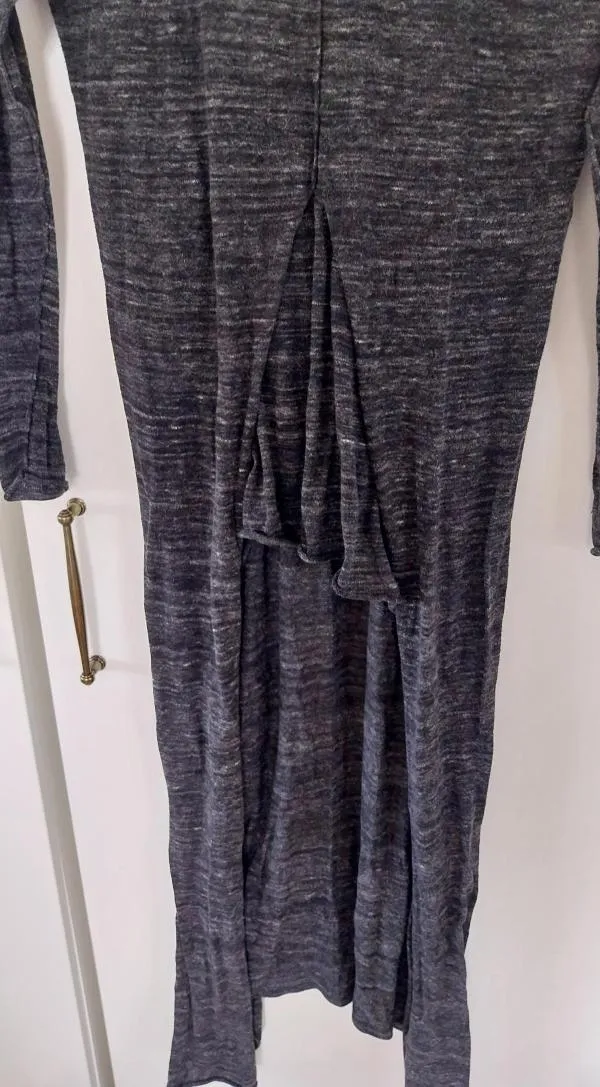 Tunică Zara EU 38 | Gri, Normal, Mânecă lungă, Design asimetric - Image 4