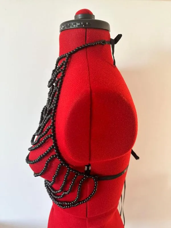 Top cropped Marebe S-M | Negru, Cropped (Scurt), Fără mâneci - Image 6