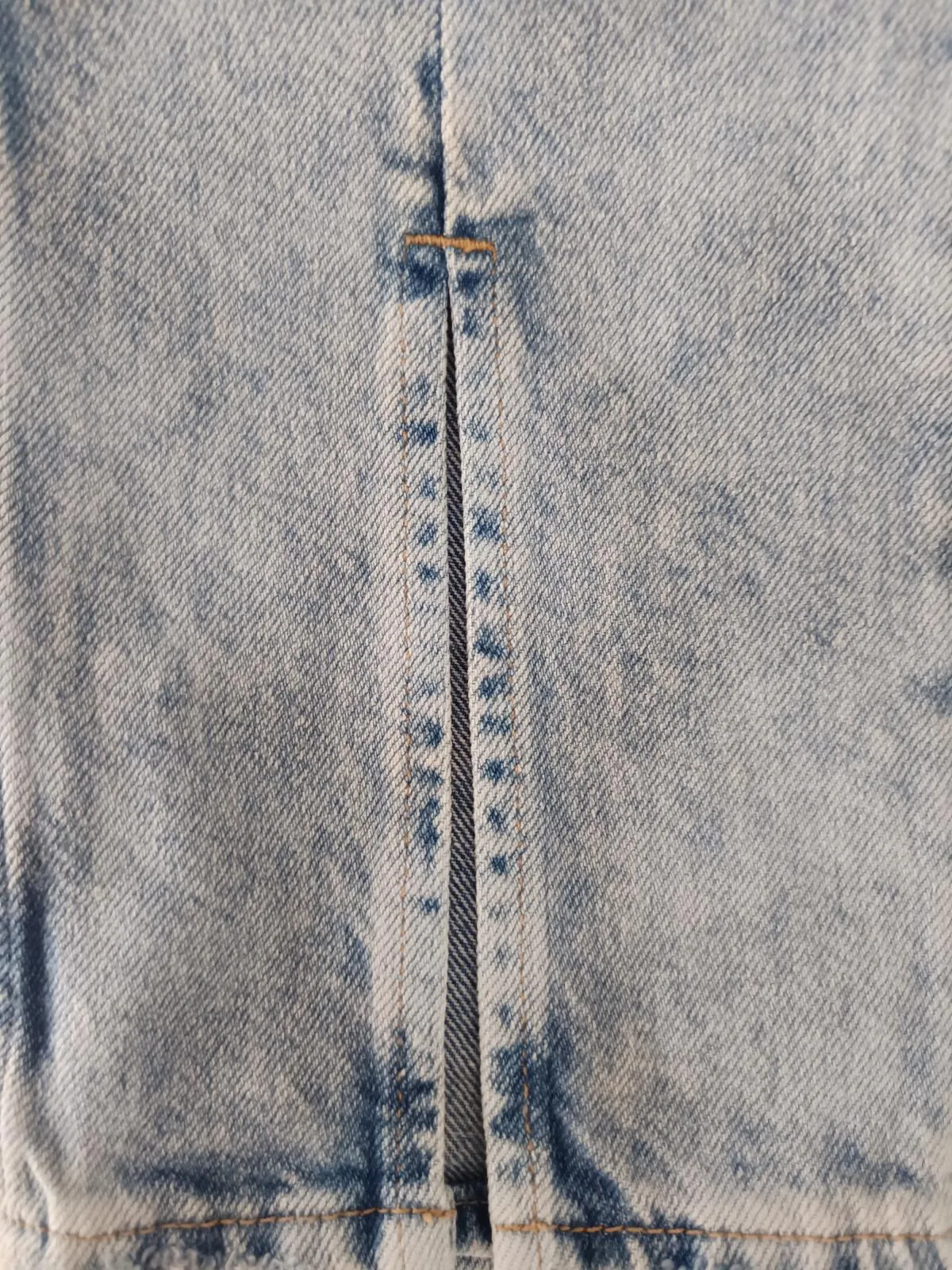 Blugi Bershka EU 34 | Albastru, Lungi, Talie înaltă, Regular (Standard) fit, Denim - Image 6