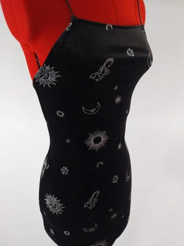 Rochie de seară H&M XS | Negru, Mini, Bretele subțiri - Image 4