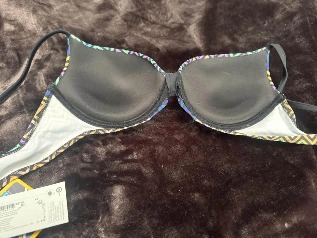 Sutien bikini UNICONF EU 38 | Multicolor, Abstract & Color Block, Poliamidă - Image 8