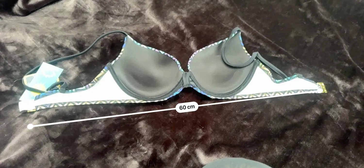 Sutien bikini UNICONF EU 38 | Multicolor, Abstract & Color Block, Poliamidă - Image 9