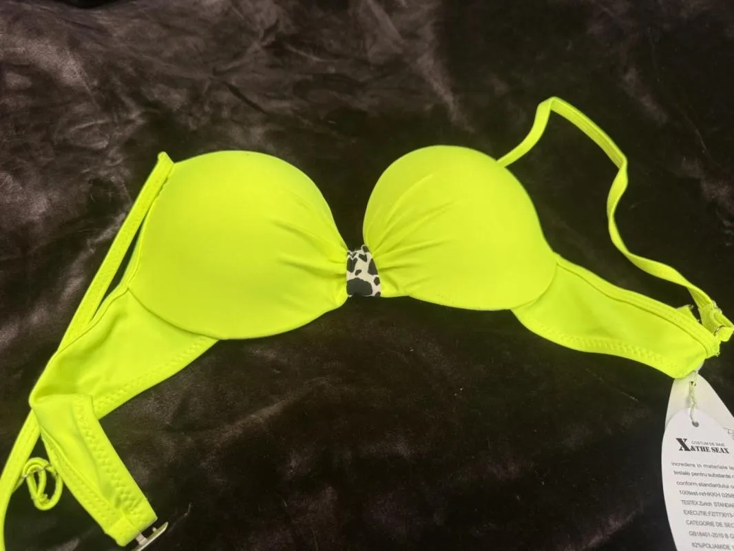 Sutien bikini X & THE SEAX EU 36 | Galben, Poliamidă - Image 2