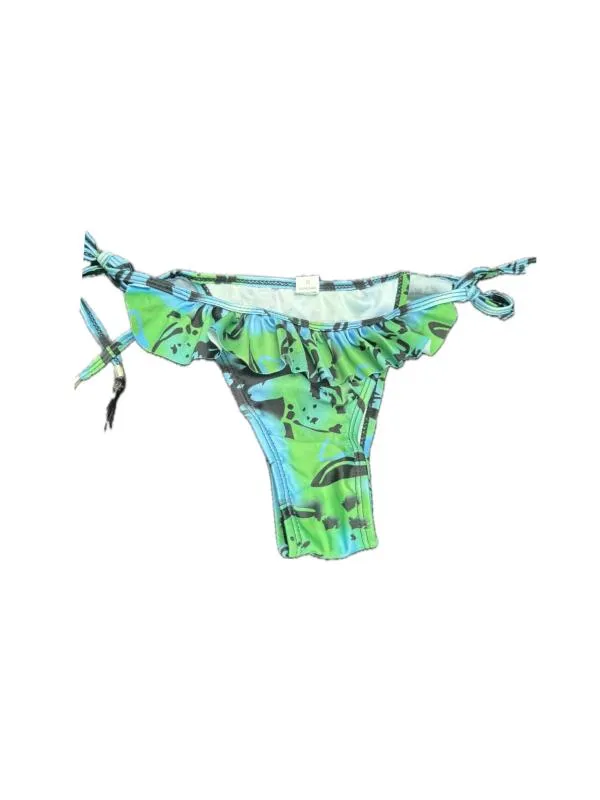 Slip bikini NO BRAND EU 38 | Multicolor, Floral & Tropical, Volane, Poliamidă