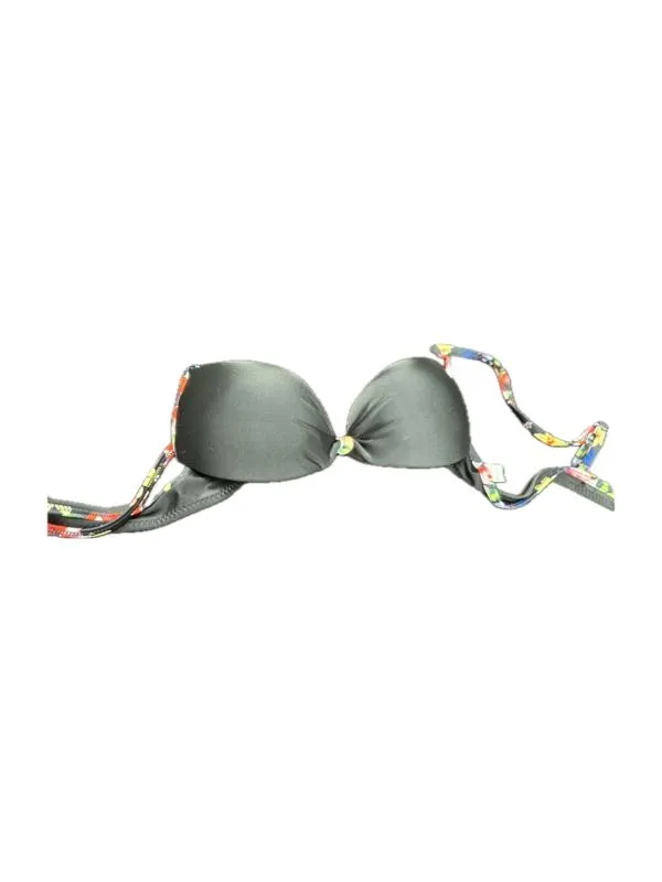 Sutien bikini NO BRAND EU 38 | Negru, Floral & Tropical, Poliamidă