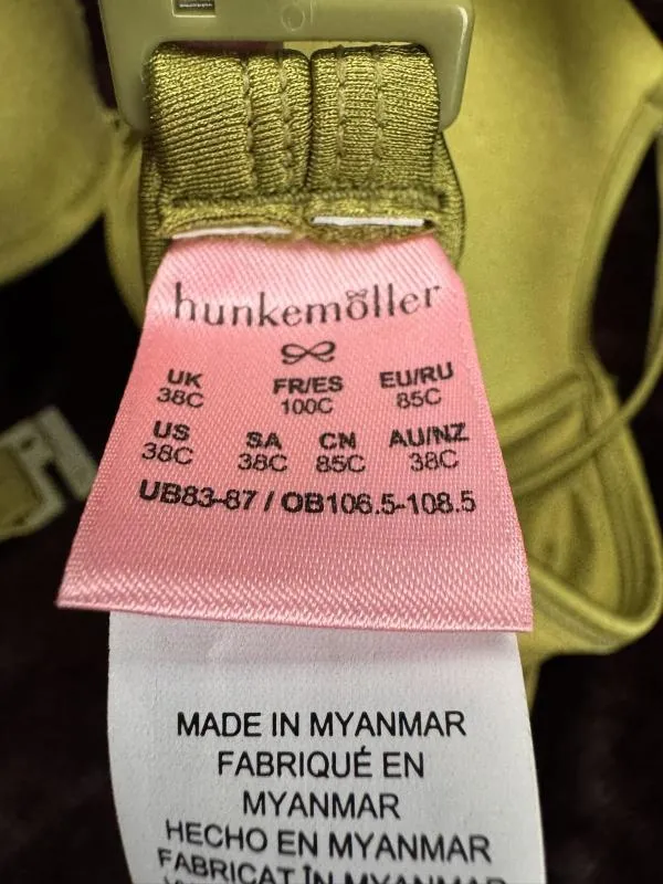 Sutien bikini Hunkemöller EU 38 | Verde lime, Poliamidă - Image 5