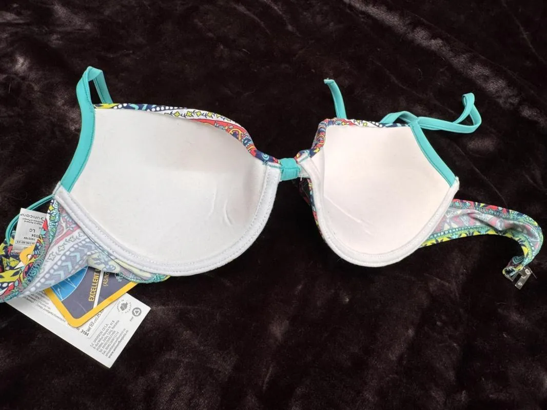 Sutien bikini Uniconf | Multicolor, Oriental & Paisley, Poliamidă - Image 7
