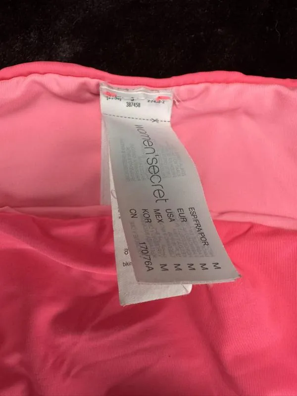 Slip bikini WOMEN`SECRET EU 38 | Roșu, Franjuri, Poliamidă - Image 3
