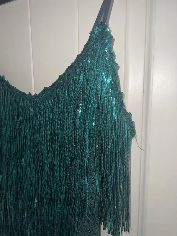 Rochie de seară Motivi EU 34 | Verde, Mini, Bretele subțiri, Petite - Image 3